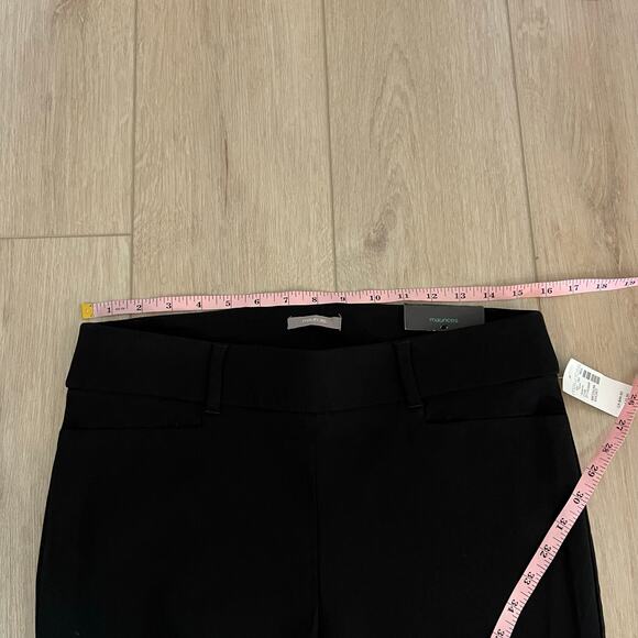 Maurices Women’s Black Pull on Dress Pant Sz M Short - Picture 8 of 8
